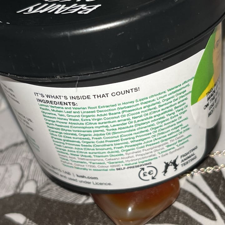 photo of Lush Beauty Sleep face mask shared by @infinitelove on  01 Feb 2025 - review