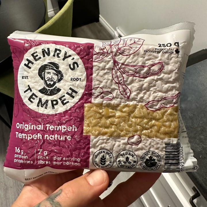 photo of Henry's Tempeh Original Tempeh shared by @veganmika on  19 Oct 2023 - review
