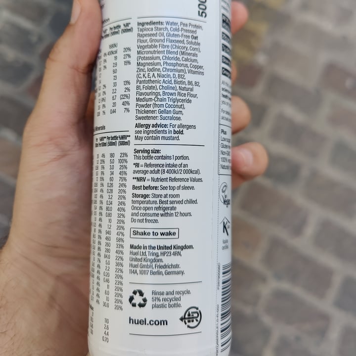 photo of Huel Berry Flavour shared by @lukasser on  02 Oct 2025 - review