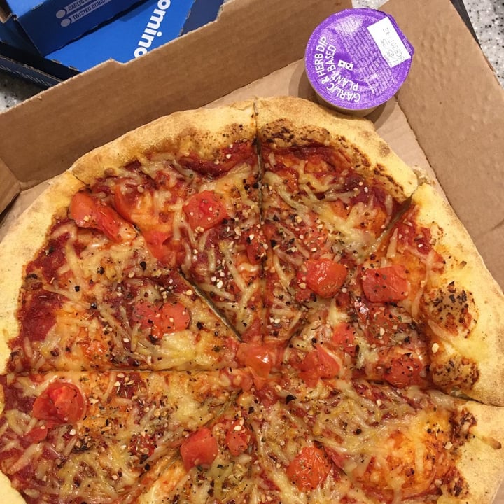 photo of Dominos Pizza Vegan Margherita shared by @salsedine on  06 Apr 2025 - review