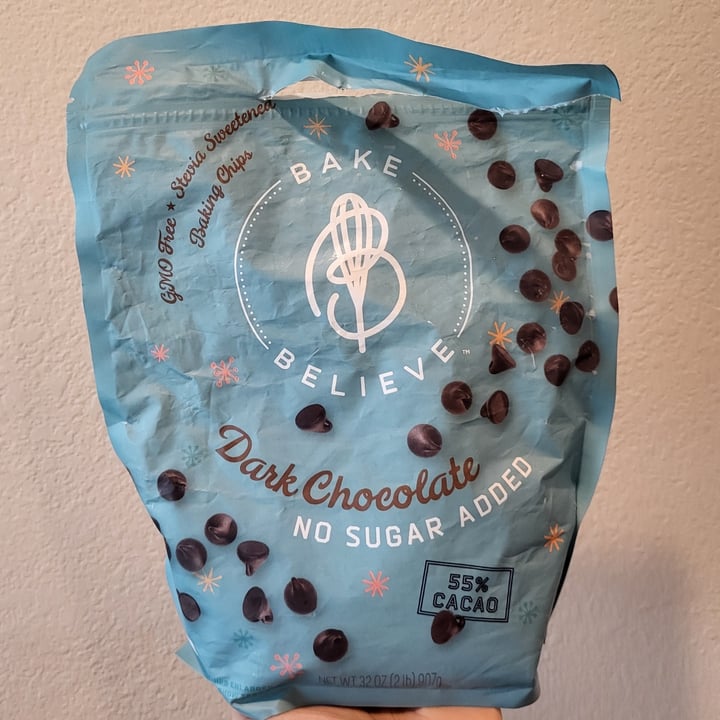 photo of Bake Believe Dark Chocolate Baking Chips shared by @socalvegan on  17 May 2024 - review