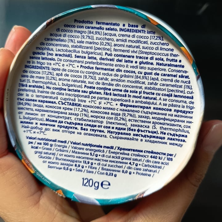 photo of Alpro Absolutely Coconut Salted Caramel shared by @luana92 on  26 Feb 2025 - review
