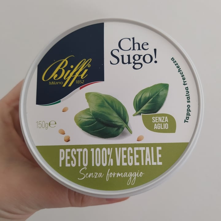 photo of Biffi che sugo pesto vegetale shared by @deliaveg on  07 Feb 2024 - review