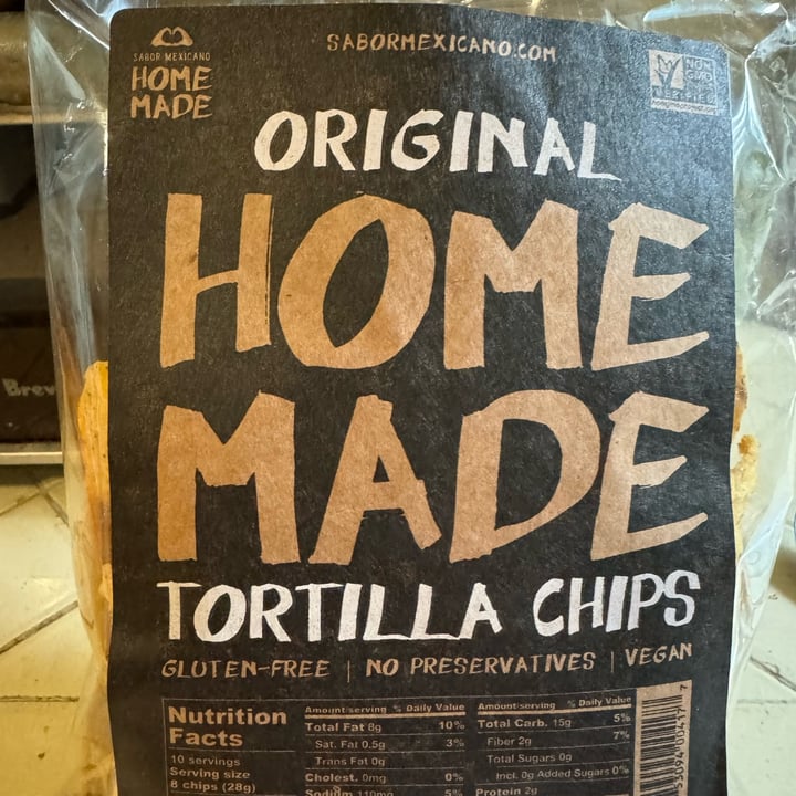 photo of Sabor Mexicano Original Home Made Tortilla Chips shared by @sandrews on  24 Apr 2024 - review