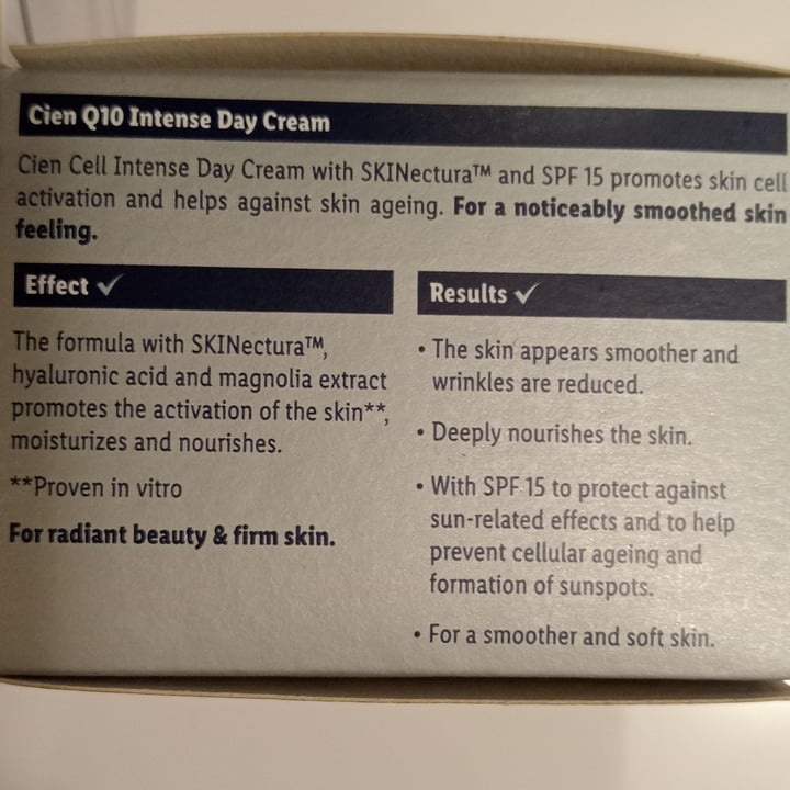 photo of Cien CellIntense Acido Ialuronicon Spf 15 Giorno shared by @marta1977 on  27 Apr 2024 - review