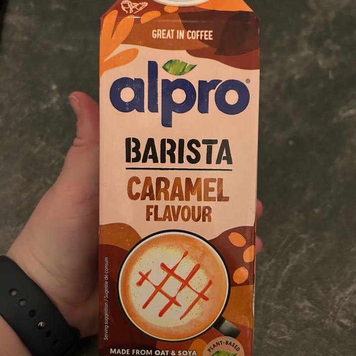 photo of Alpro Barista Caramel Soy/Oat shared by @wildeblicke on  02 Nov 2024 - review