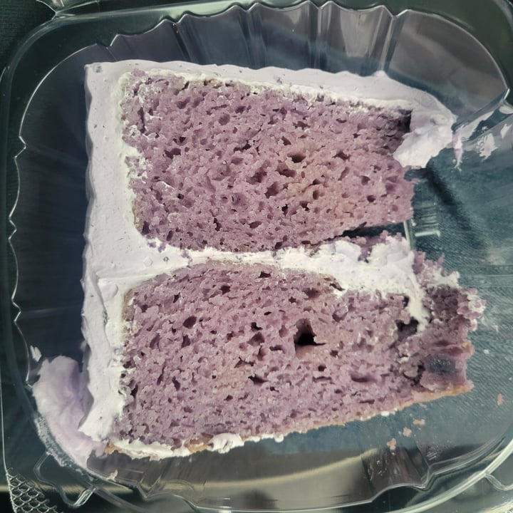 photo of Loving Hut Ube Cake shared by @migithealien on  20 Apr 2024 - review