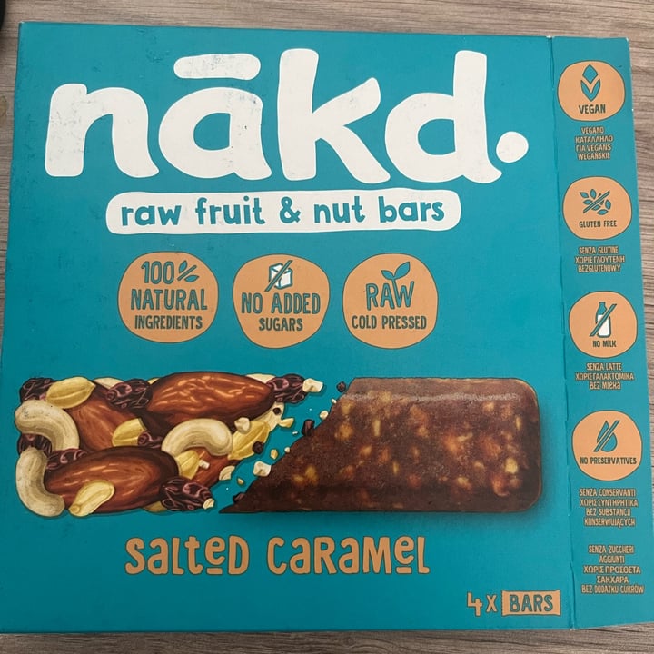 photo of Nākd. Salted Caramel shared by @lizmunoz7211 on  19 Jun 2025 - review
