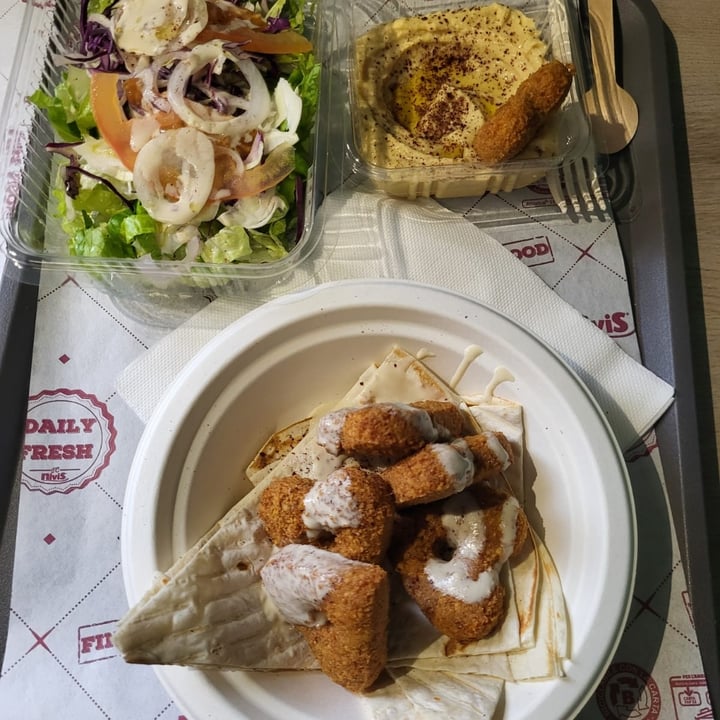 photo of Piatto Matto: Falafel & Shawarma piatto falafel shared by @claire66 on  07 Jan 2024 - review