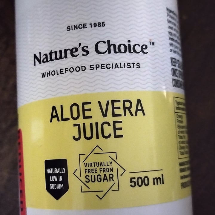 Nature's Choice Aloe vera juice Review abillion