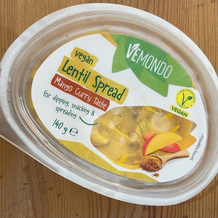 photo of Vemondo hummus shared by @joolie68 on  14 Sep 2023 - review