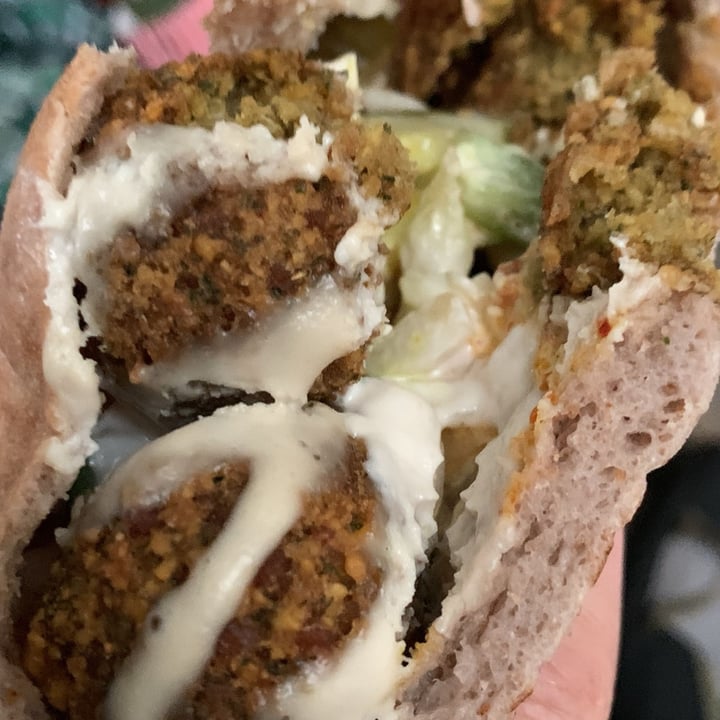 photo of Pita Bakery Pita Falafel Sandwich shared by @georgejacobs on  05 Feb 2024 - review