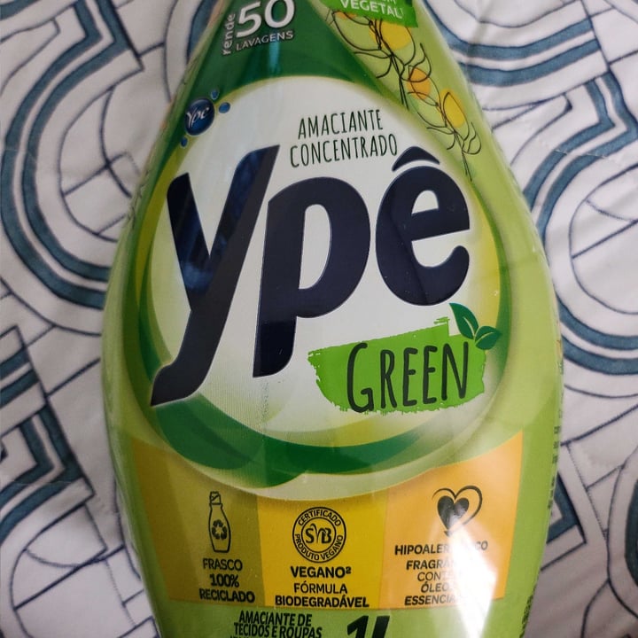 photo of Ypê Amaciante concentrado green shared by @anaribeiro1705 on  20 Aug 2023 - review