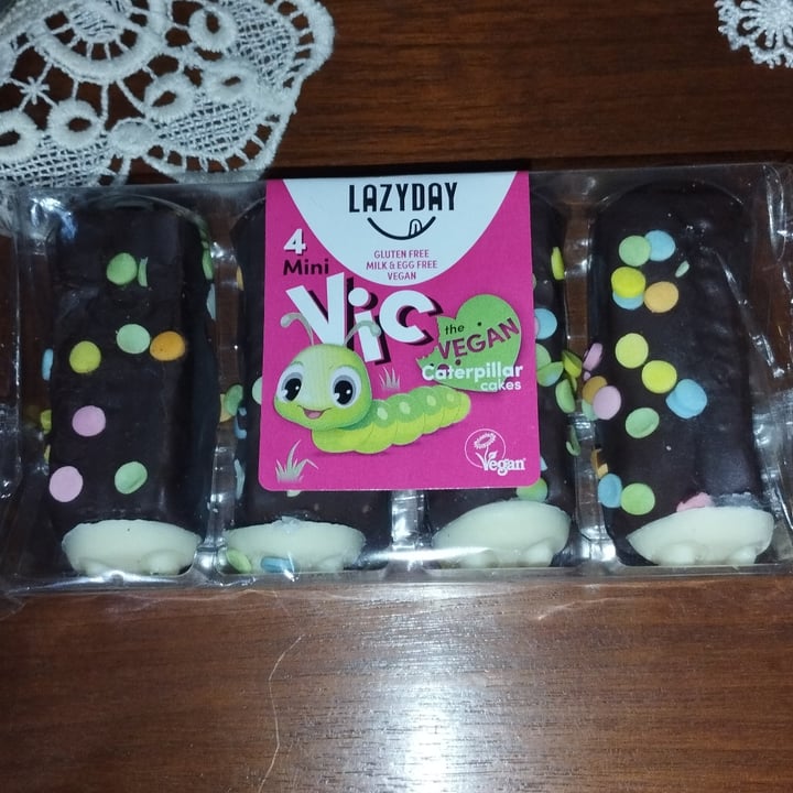 photo of Lazy Day Foods Vic the Vegan Caterpillar Mini Cakes shared by @sunmoony on  07 Jan 2024 - review