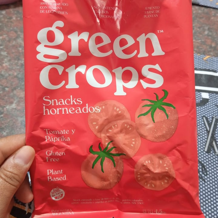 photo of Green crops Snack horneados tomate y paprika shared by @ayizurita on  31 Aug 2024 - review