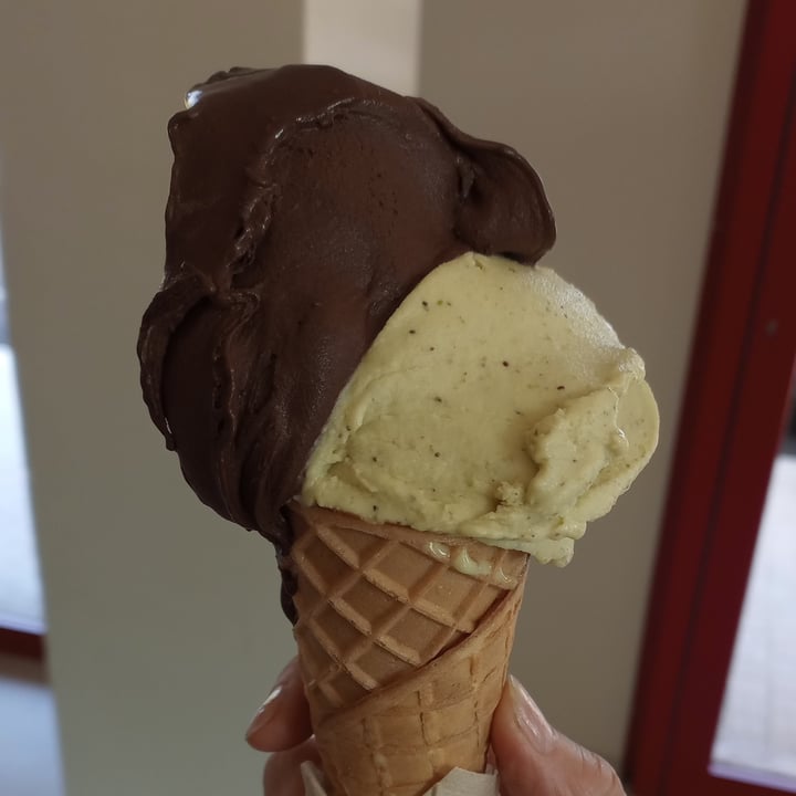 photo of Gelateria il Gelapo pistacchio salato e fondente shared by @keepcalmunamazza on  30 Sep 2023 - review