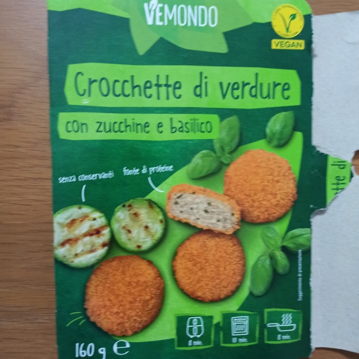 photo of Vemondo Crocchette Di Verdure Con Zucchine E Basilico shared by @elisae on  28 Apr 2024 - review