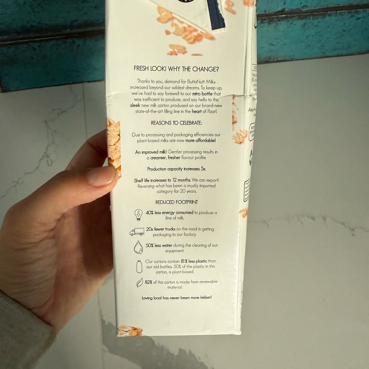 photo of ButtaNutt Oat Milk shared by @zsuz on  31 Mar 2025 - review