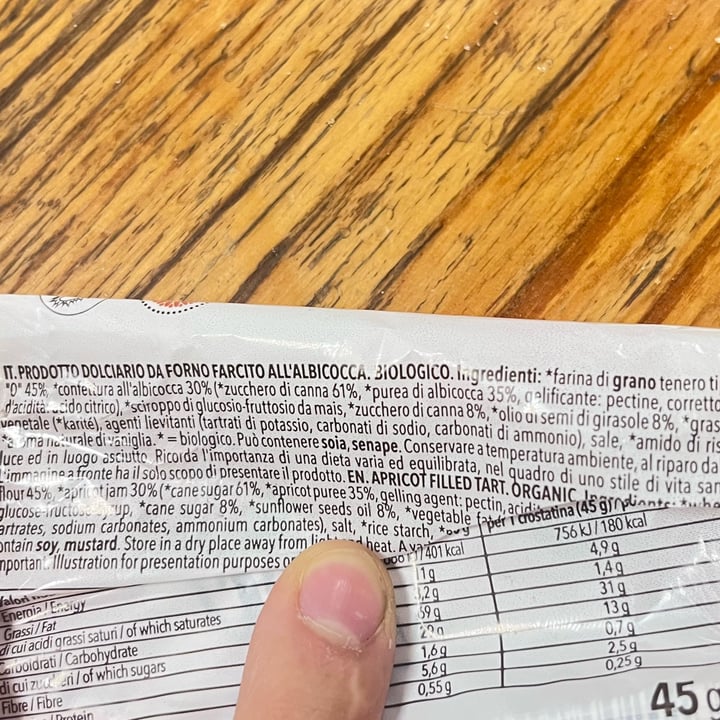 photo of Germinal Crostatina Bio Albicocca shared by @eliamariotti on  10 Aug 2025 - review