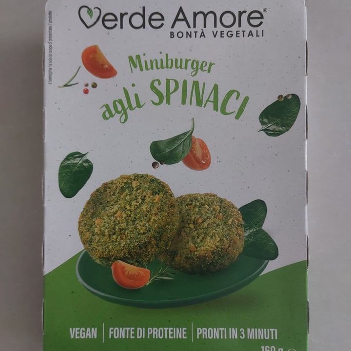 photo of Verde Amore Mini Burger Agli Spinaci shared by @claireinblue on  20 Apr 2024 - review