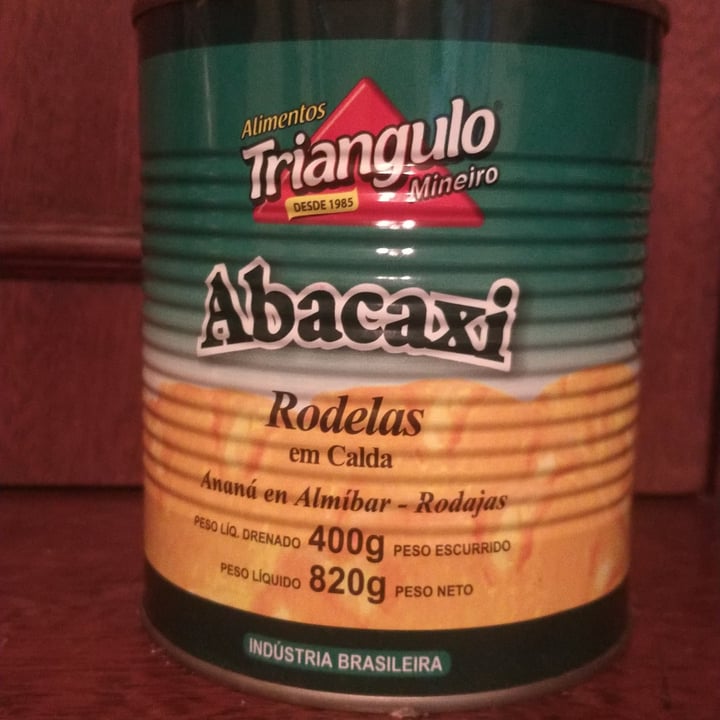 photo of Alimentos Triângulo Mineiro Abacaxi em calda shared by @waltermariaelena on  14 Sep 2023 - review