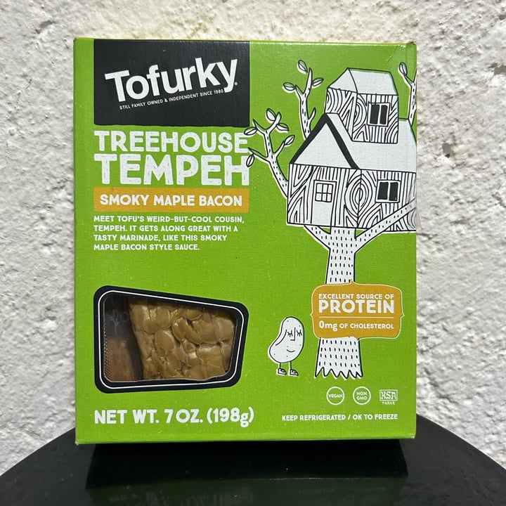 photo of Tofurky Treehouse Tempeh Smoky Maple Bacon Marinated Strips shared by @zullybee on  19 Aug 2023 - review