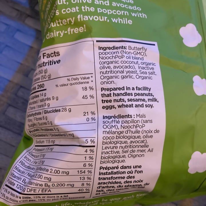 photo of NoochPOP Garlic popcorn shared by @mikadog on  30 Sep 2023 - review