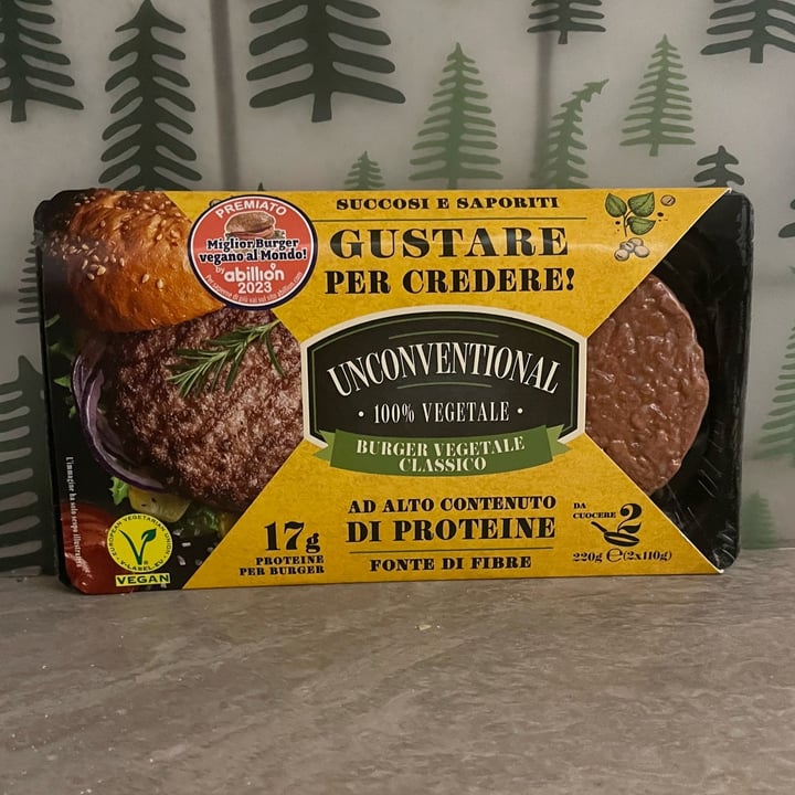 photo of Unconventional Burger Vegetale Classico - Classic Burger shared by @elenaandrea on  25 Feb 2024 - review