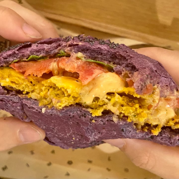 photo of Flower Burger purple cheesy shared by @verina on  17 Sep 2023 - review
