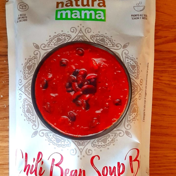 photo of Naturamama Chili Bean Soup Bio shared by @giulipimpiveg on  12 Jan 2024 - review