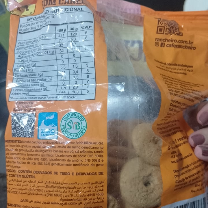 photo of Rancheiro Rosquinha De Banana Com Canela shared by @7landroz on  19 Jun 2025 - review