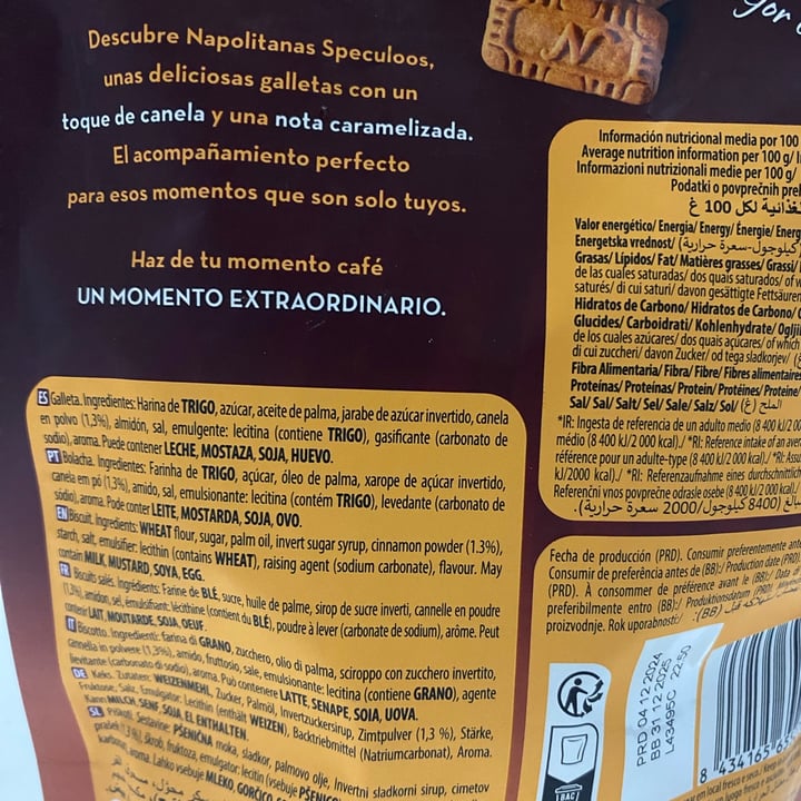 photo of Cuétara Napolitanas speculoos shared by @estherdfv on  11 Mar 2025 - review