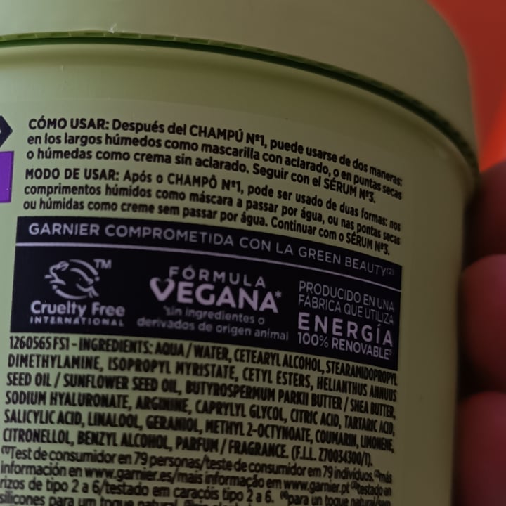 photo of Garnier Fructis Mascarilla método rizos shared by @moniqueta on  09 Oct 2025 - review