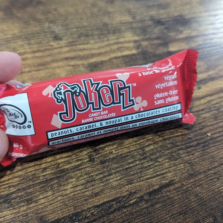 photo of Go Max Go Foods Jokerz (Candy Bar) shared by @john-veg93 on  07 Jun 2024 - review