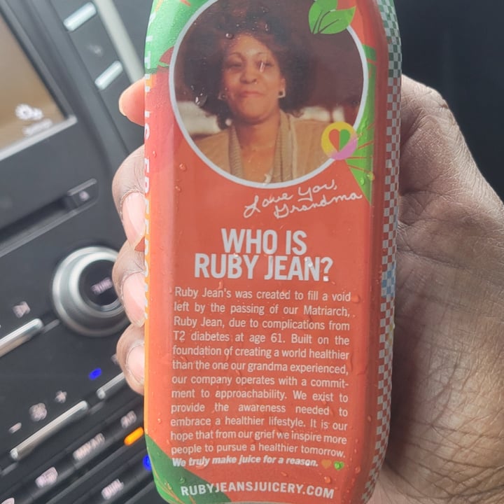 photo of Ruby Jean's Juicery Vine Street Greens shared by @sensiblevegan on  23 Aug 2025 - review