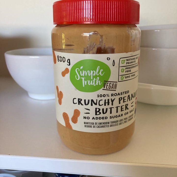 photo of Simple Truth Crunchy peanut butter No Added Sugar or Salt shared by @maesti on  06 Mar 2024 - review