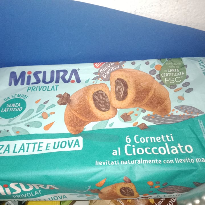 photo of Misura 6 cornetti al cioccolato shared by @lindanichilist on  25 Oct 2023 - review