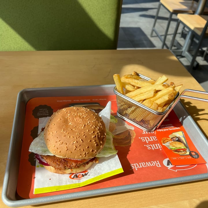 photo of A&W Canada Beyond Meat Burger shared by @louisg on  22 Sep 2025 - review