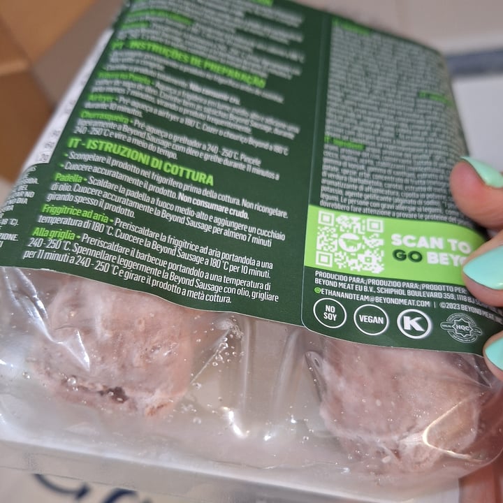 photo of Beyond Meat salchichas shared by @marinasnchez on  02 Oct 2025 - review