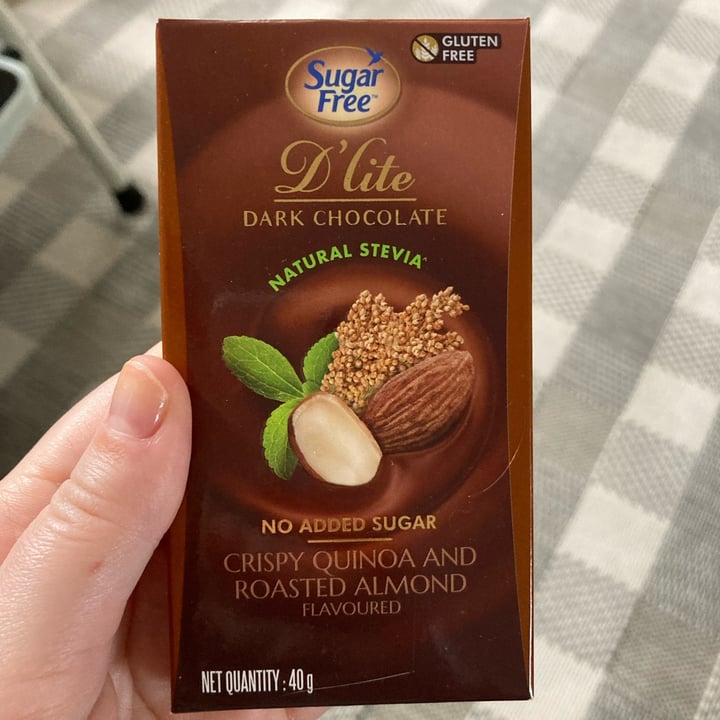 photo of D'lite Crispy Quinoa and roasted almond chocolate shared by @catherinews on  12 Jul 2025 - review