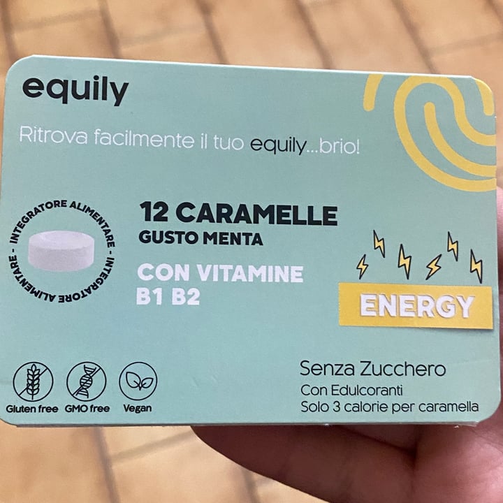 photo of Equily caramelle con vitamina C gusto menta shared by @valentinayang on  05 Jan 2024 - review