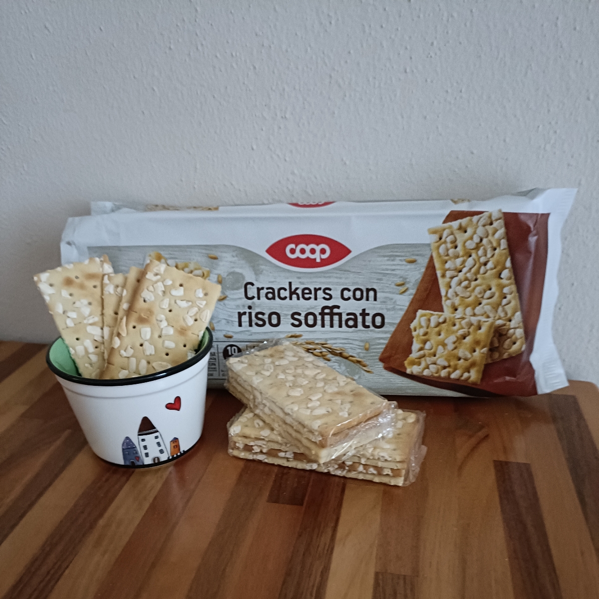 Crackers con riso soffiato from Coop - Vegan Product Reviews & Ratings ...
