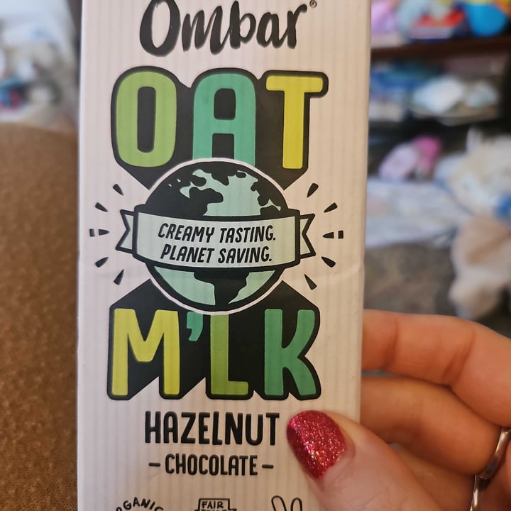 photo of Ombar Oat M’lk Hazelnut Chocolate shared by @andreaalexandra on  31 Dec 2023 - review