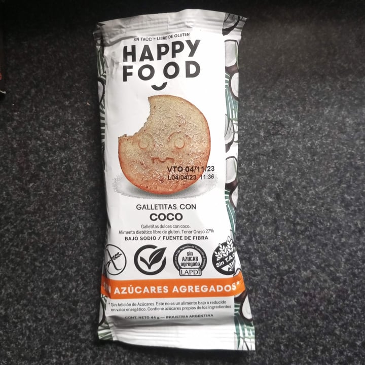 photo of Happy Food Galletitas de Coco shared by @didiley on  18 Oct 2023 - review