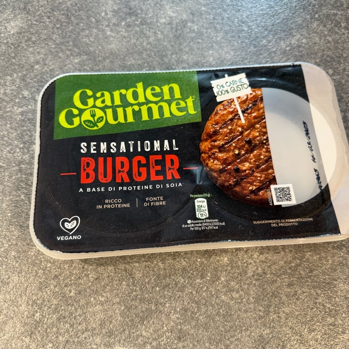 photo of Garden Gourmet Sensational Burger shared by @giusimorra on  19 Aug 2025 - review