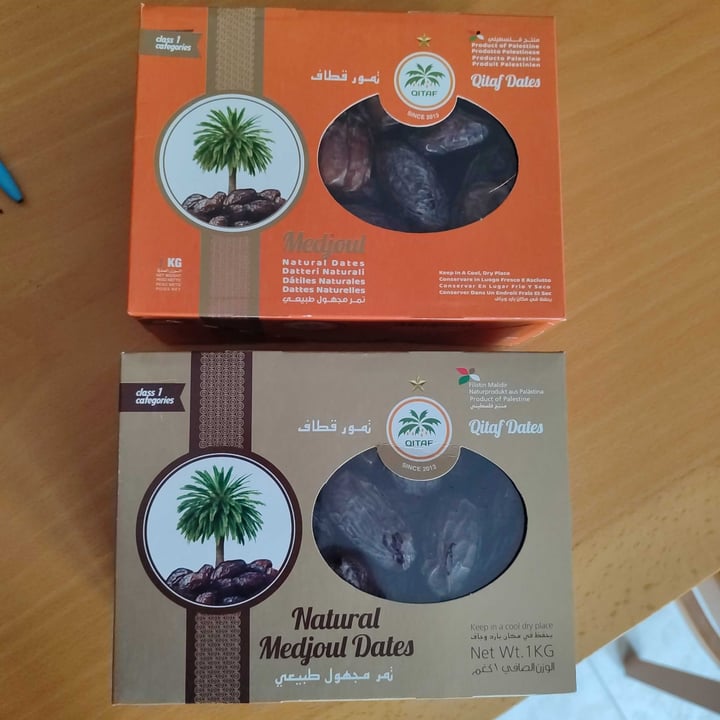 photo of Qitaf Company Natural Medjoul Dates shared by @eleotre on  12 Feb 2025 - review