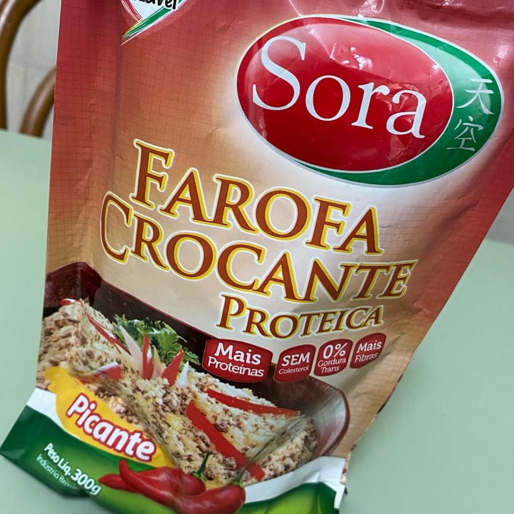 photo of Sora Farofa crocante proteica com pimenta shared by @aldalima on  25 Dec 2023 - review