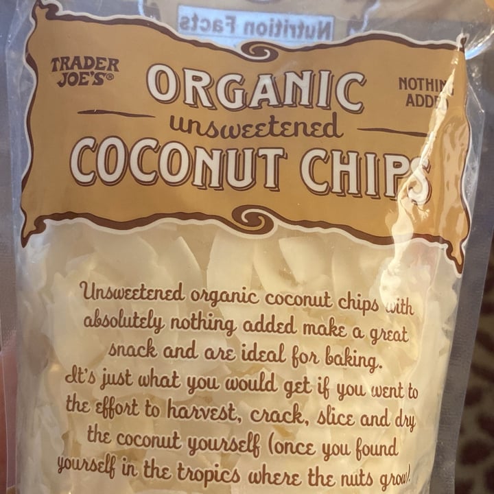 photo of Trader Joe's Organic Coconut Chips shared by @cristanji on  11 Feb 2024 - review