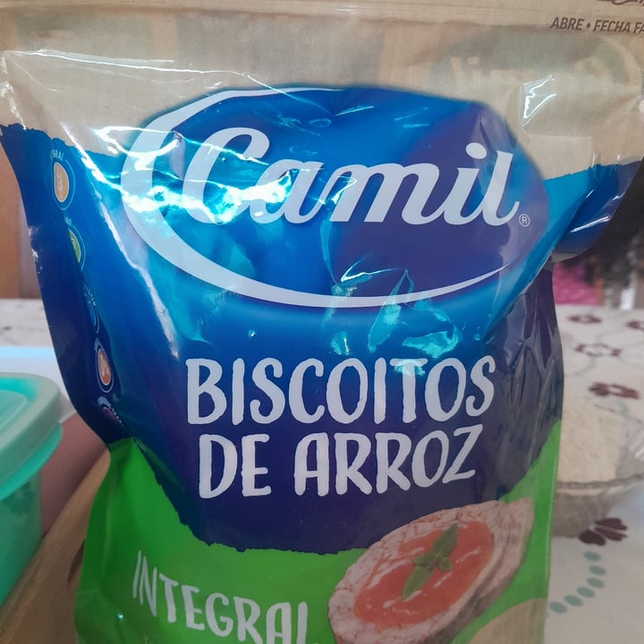 photo of Camil Biscoito de Arroz Integral shared by @lucasreis on  05 Jan 2025 - review