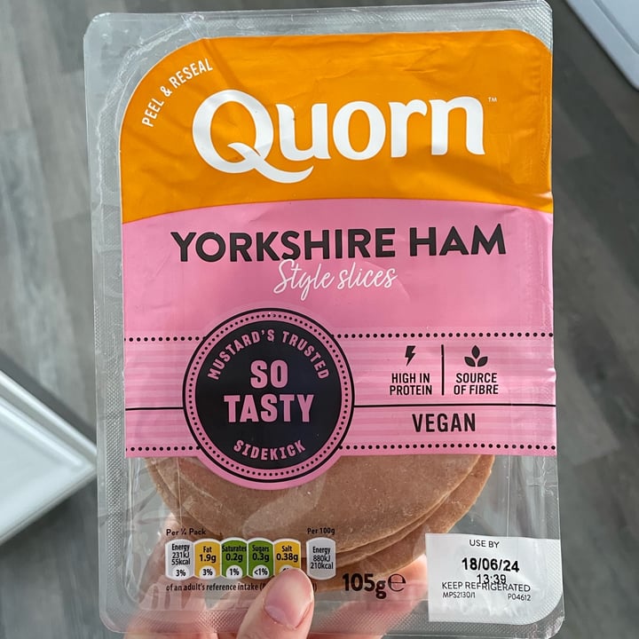 photo of Quorn Yorkshire Ham Slices shared by @hayley83 on  06 Jun 2024 - review